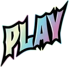 Play Holographic Logo